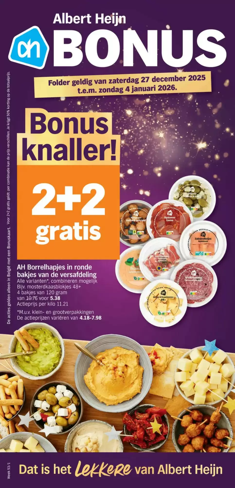 Albert Heijn folder 27/12/2025 – 04/01/2026