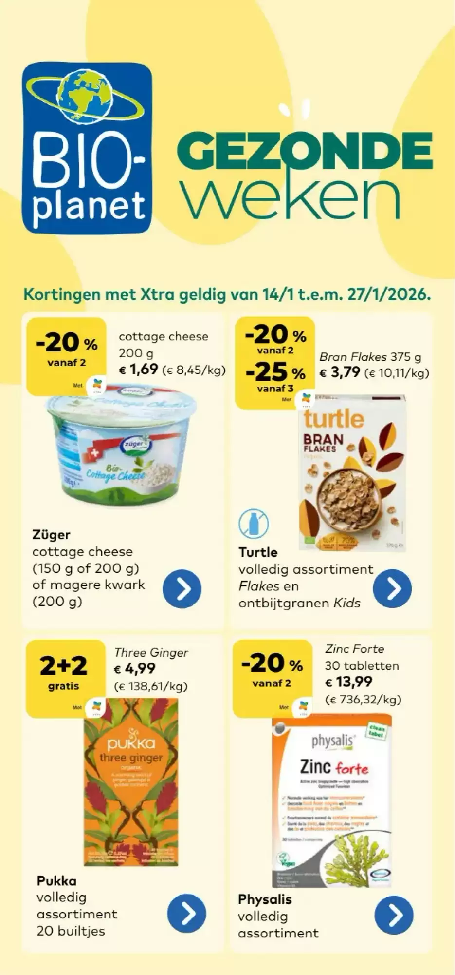 Bio Planet folder 14/01/2026 – 27/01/2026