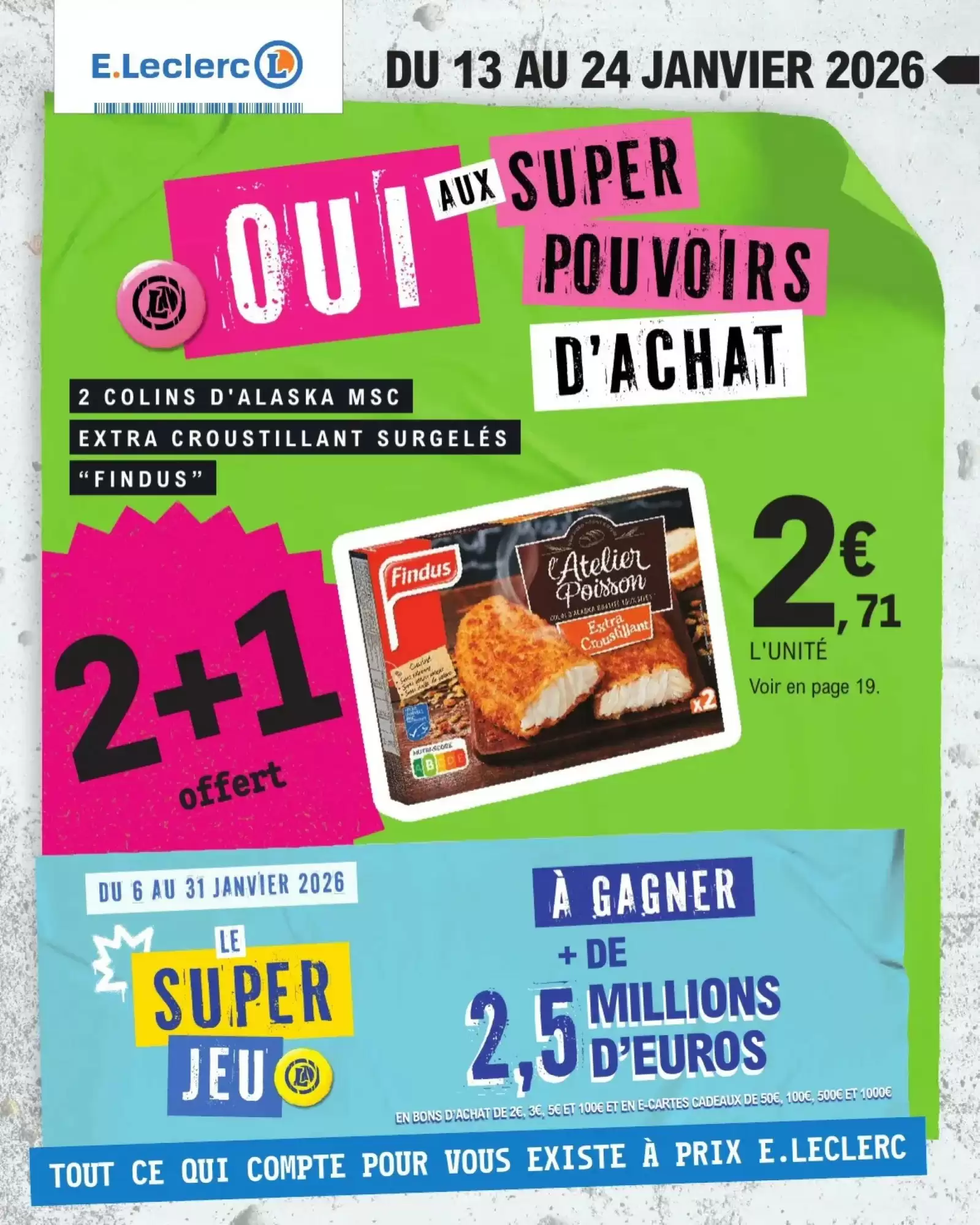 E.Leclerc folder 13/01/2026 – 24/01/2026