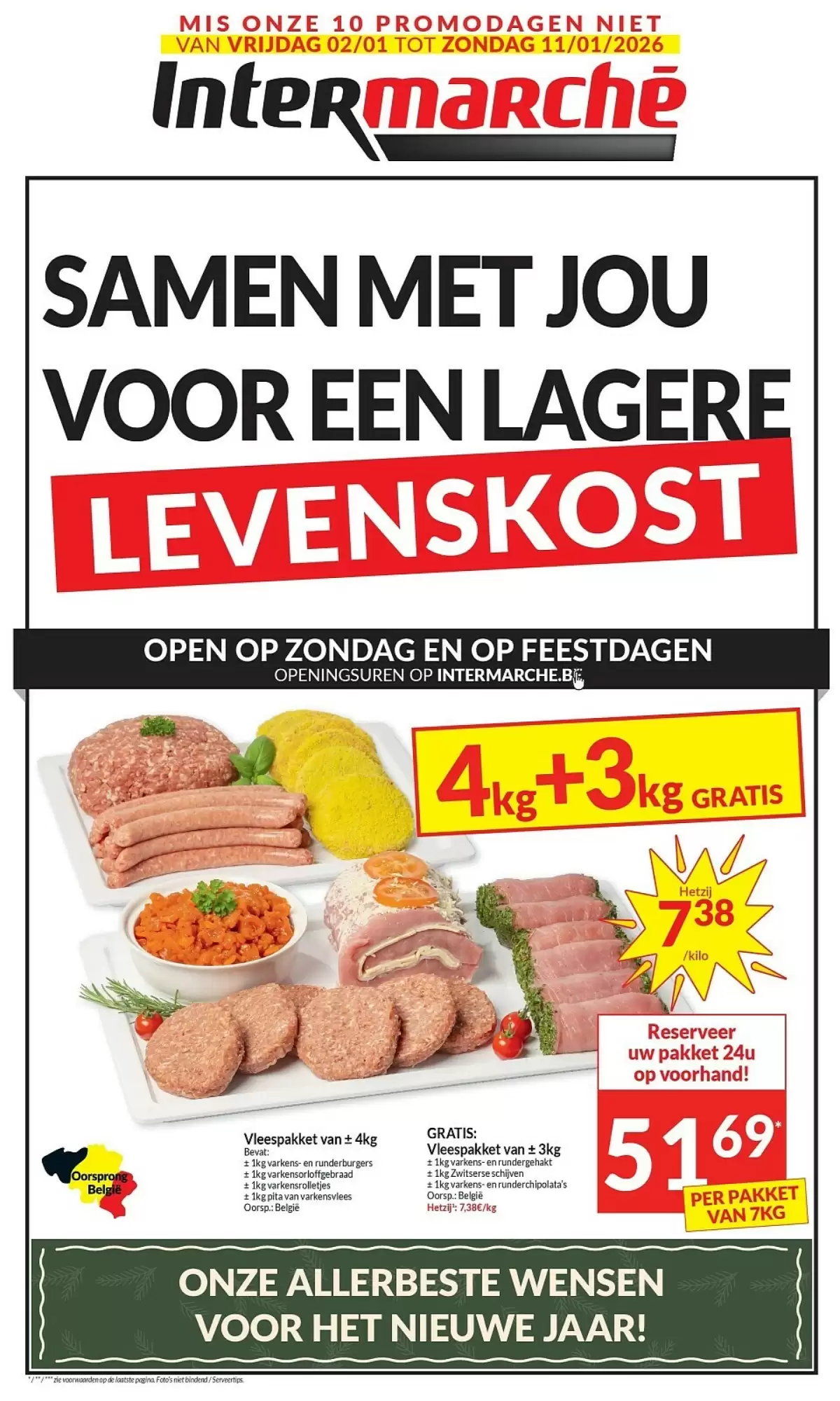 Intermarch&eacute; folder 02/01/2026 – 11/01/2026