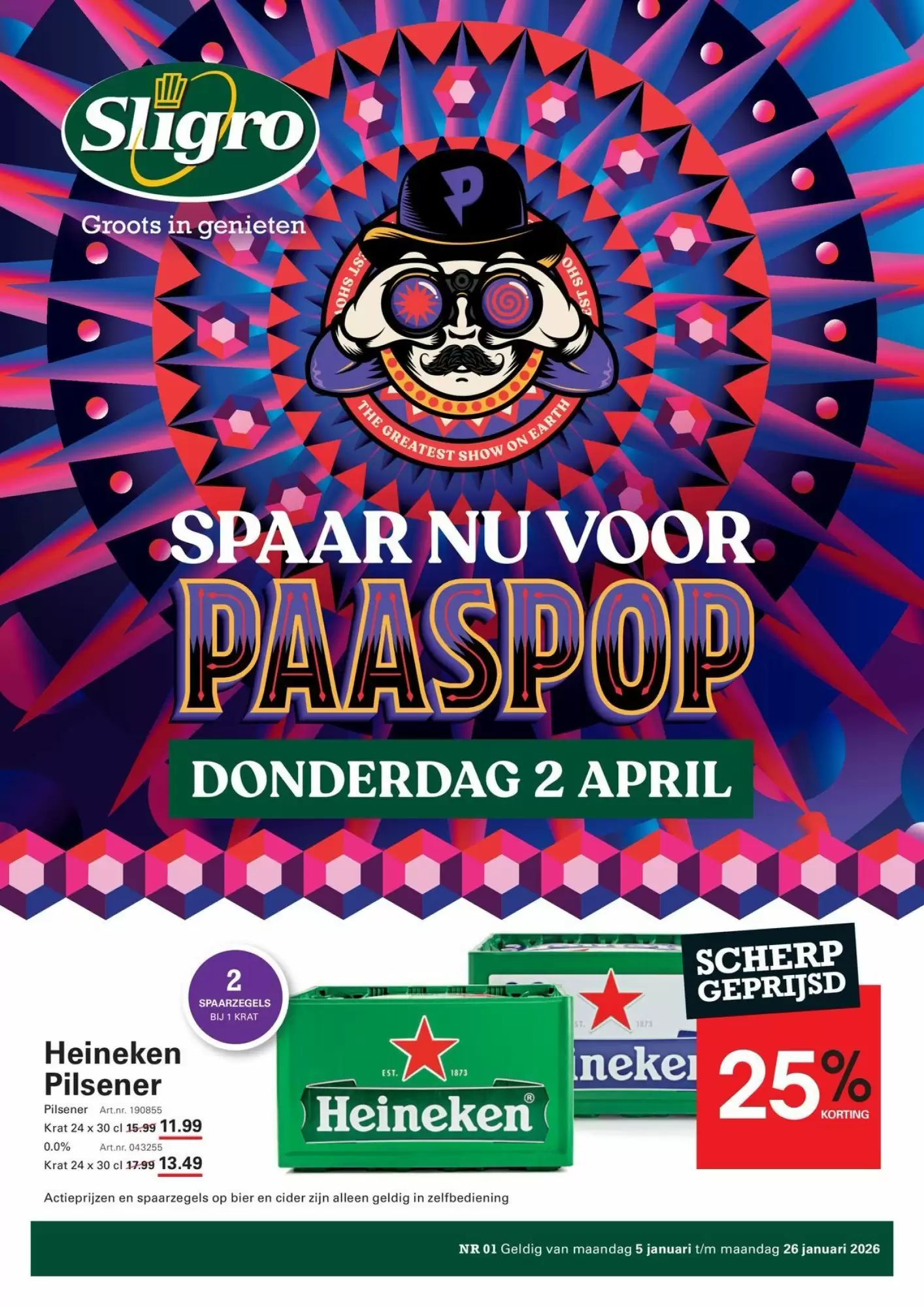 Sligro folder 05/01/2026 – 26/01/2026