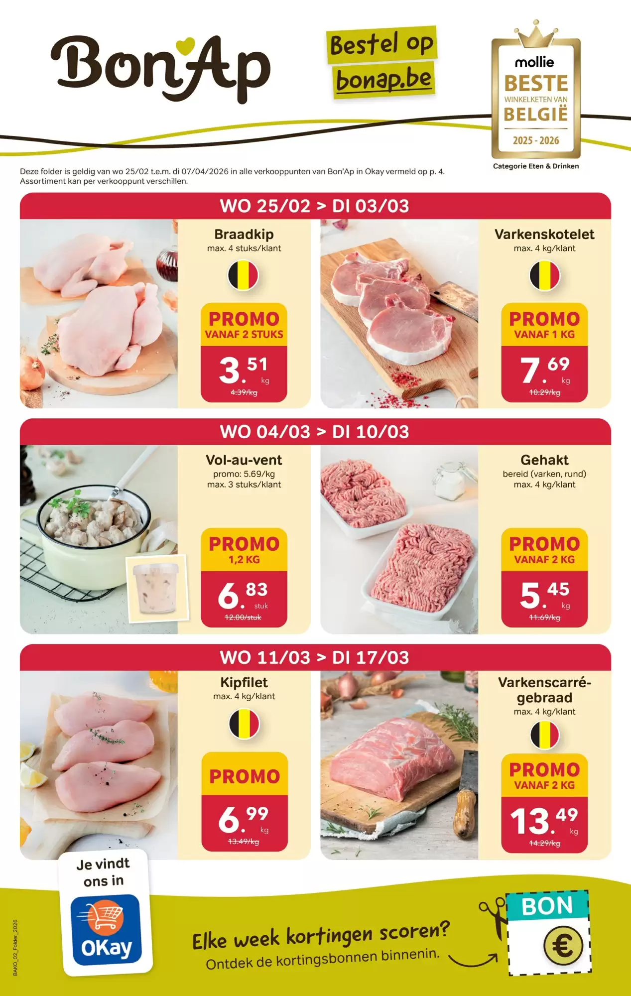 Bon Ap folder 25/02/2026 – 07/04/2026