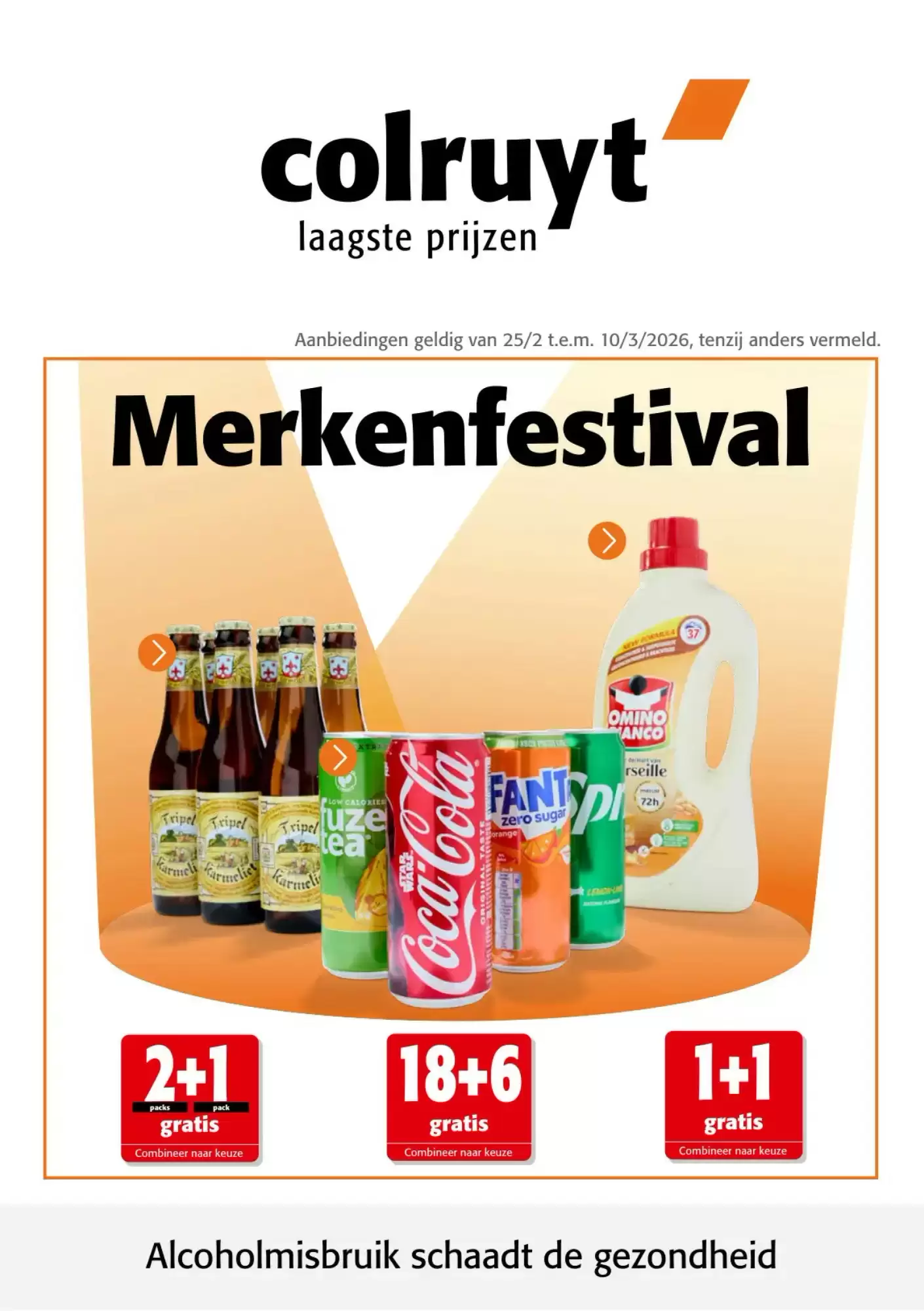Colruyt folder 25/02/2026 – 10/03/2026