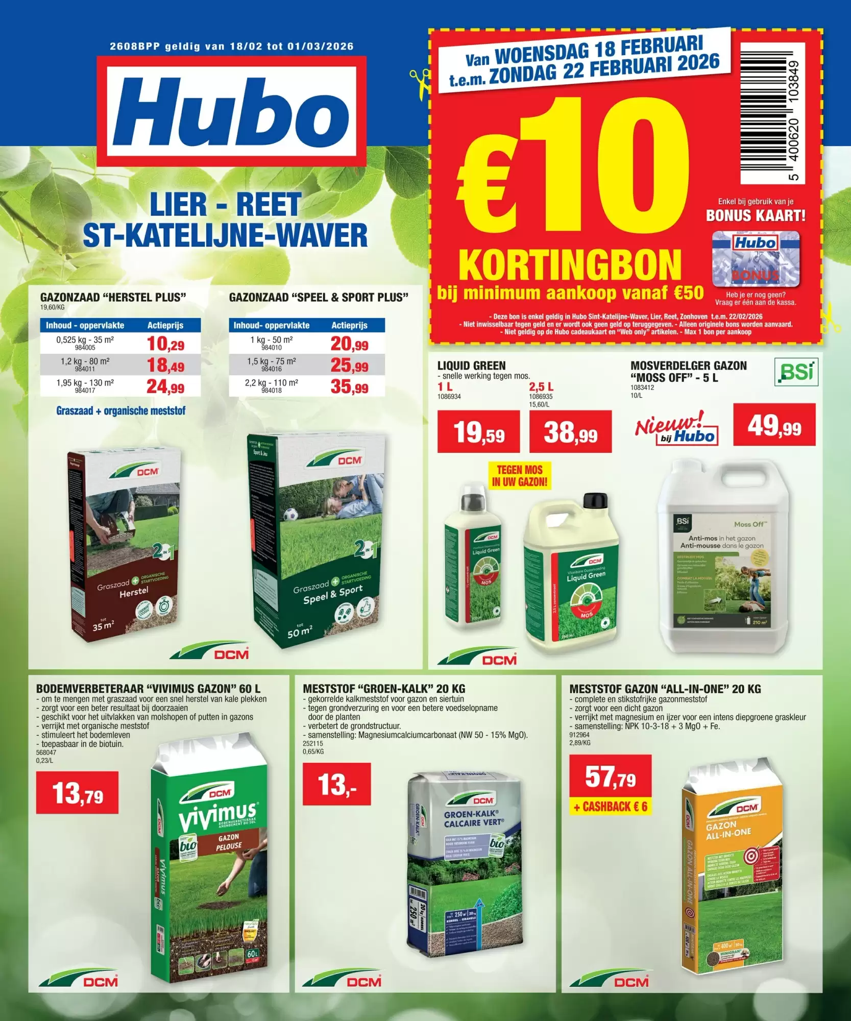 Hubo folder 18/02/2026 – 01/03/2026