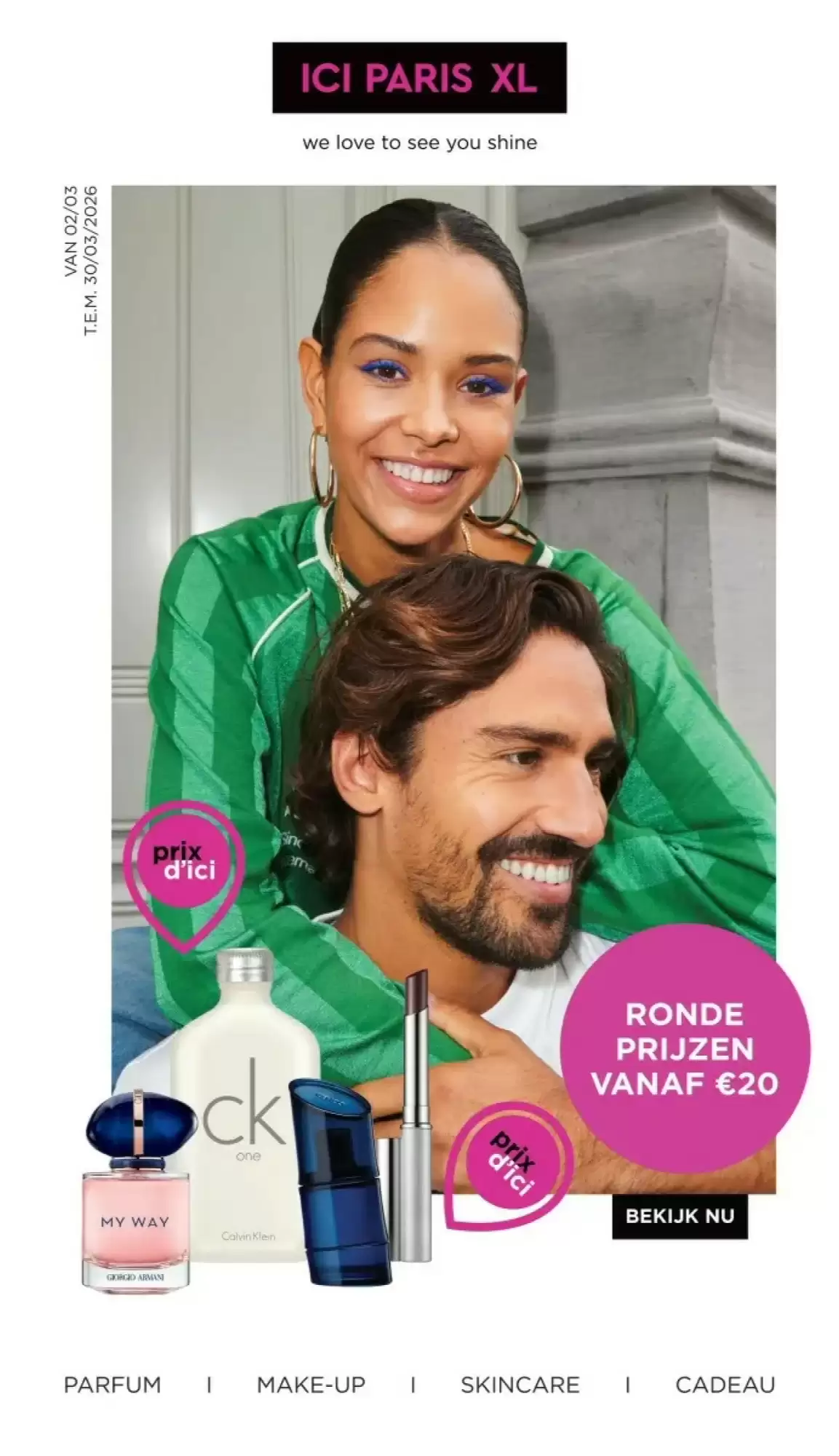 ICI PARIS XL folder 02/03/2026 – 30/03/2026