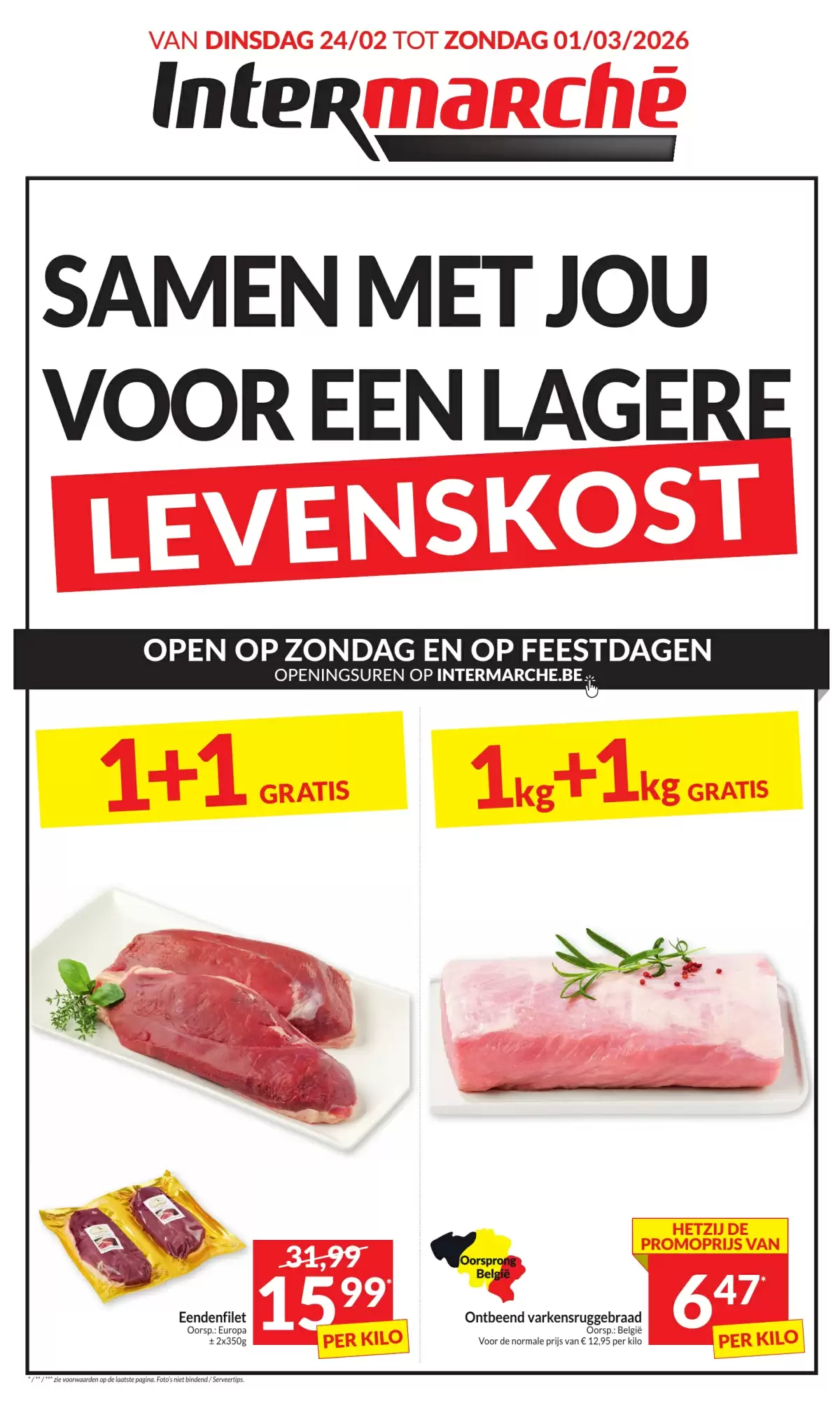 Intermarch&eacute; folder 24/02/2026 – 01/03/2026