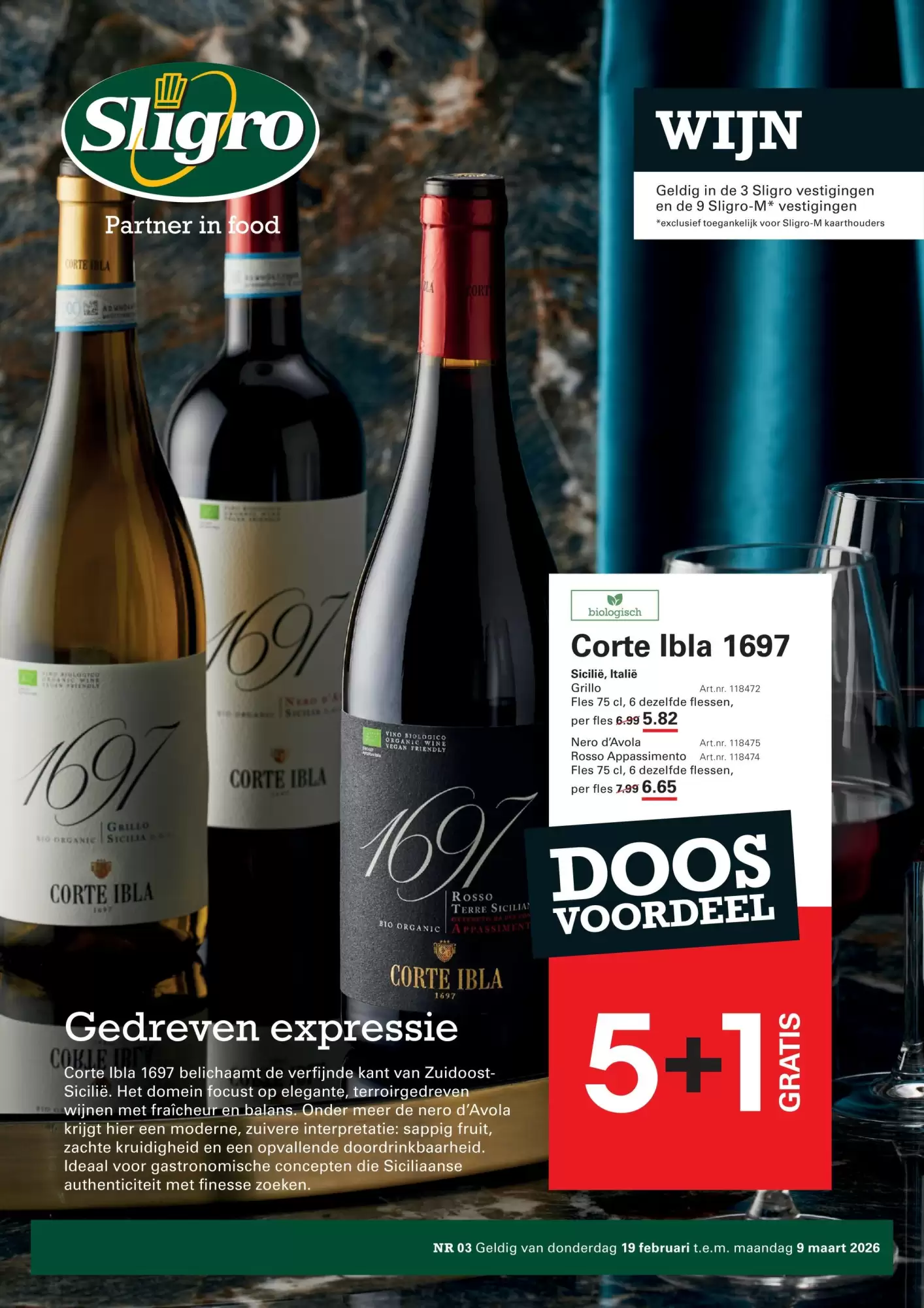 Sligro folder 19/02/2026 – 09/03/2026