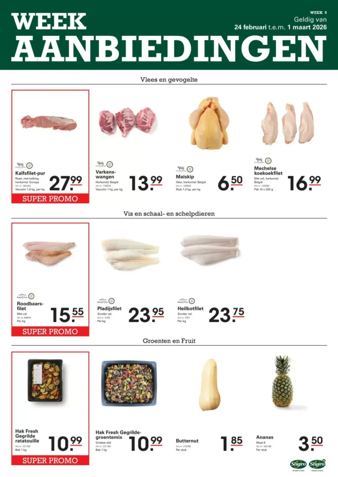 Sligro folder 24/02/2026 – 01/03/2026