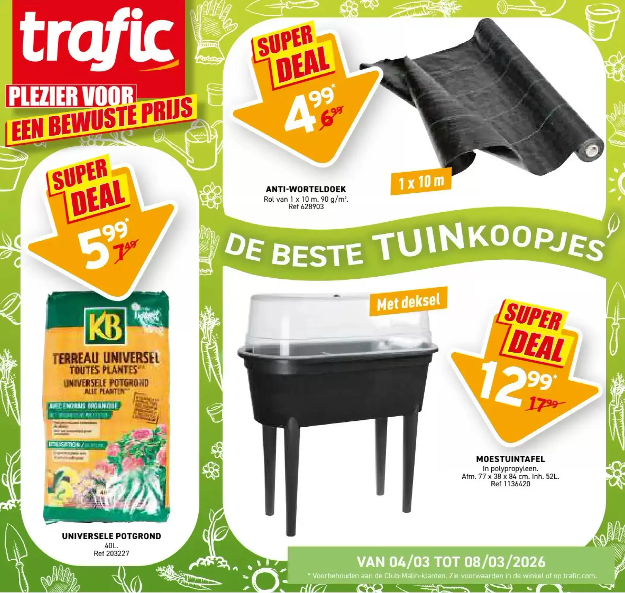 Trafic folder 04/03/2026 – 08/03/2026