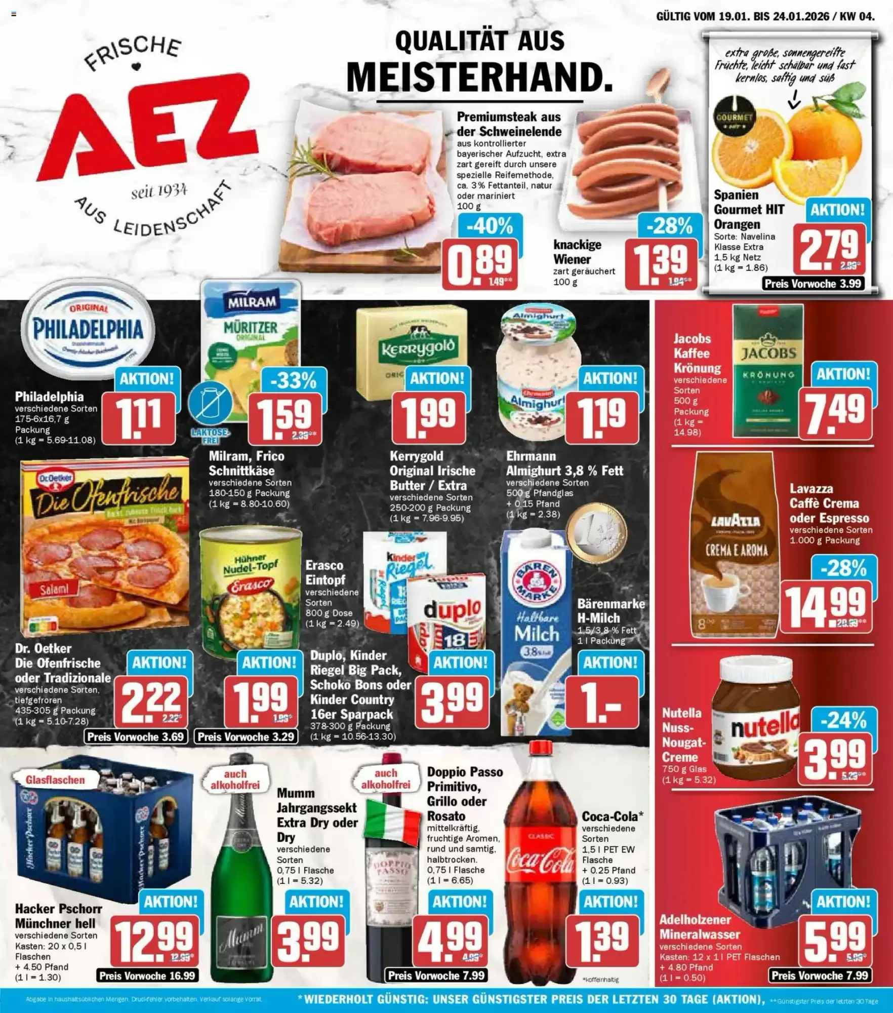 AEZ Prospekt 19/01/2026 – 25/01/2026