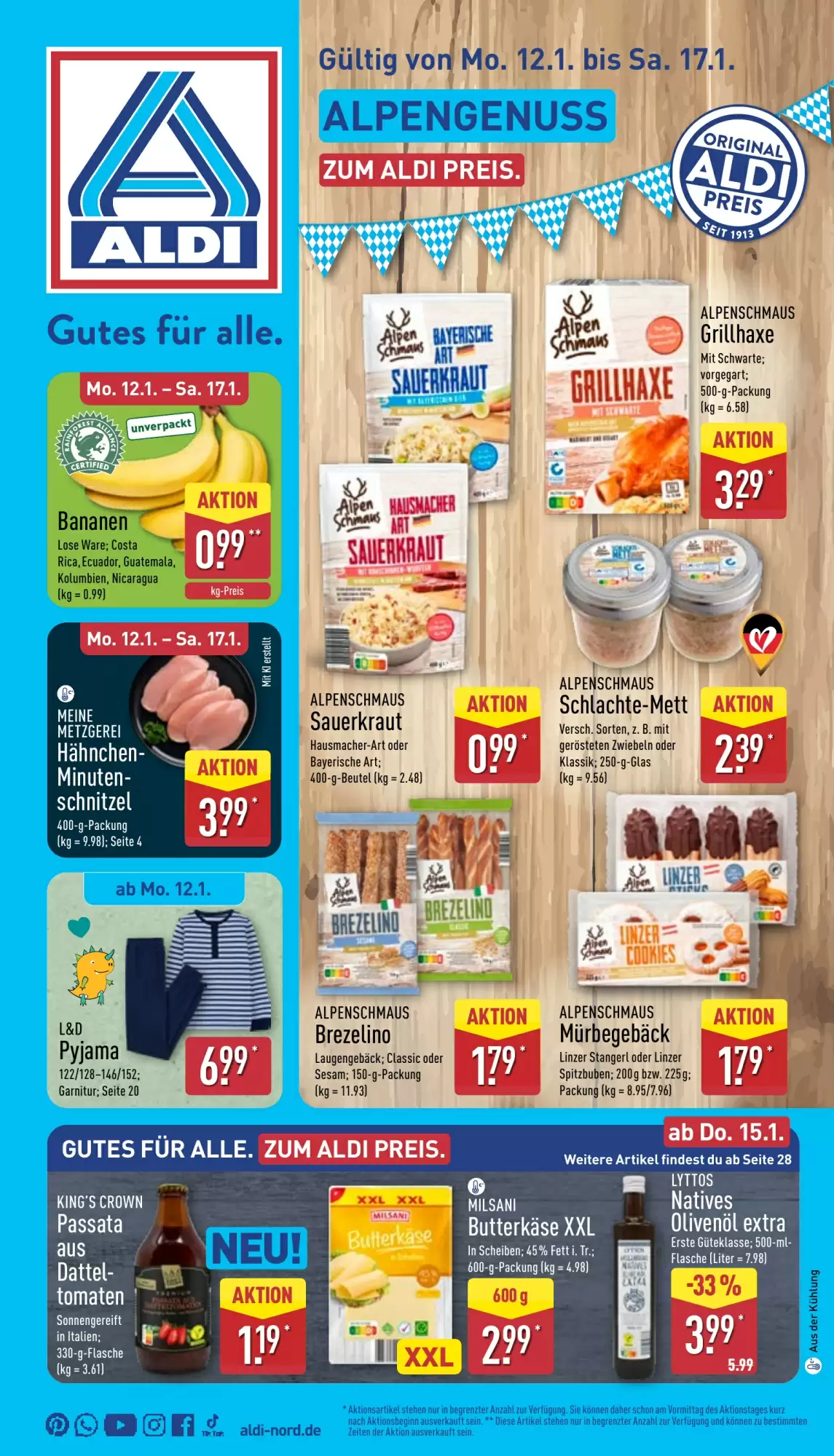 Aldi Nord Prospekt 12/01/2026 – 17/01/2026