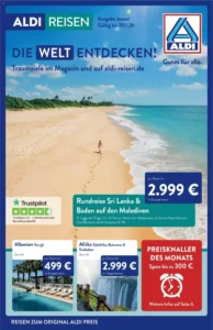 ALDI Nord Reisen Prospekt 01/01/2026 – 30/01/2026