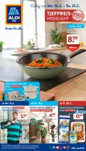 Aldi S&uuml;d Prospekt 16/02/2026 – 22/02/2026