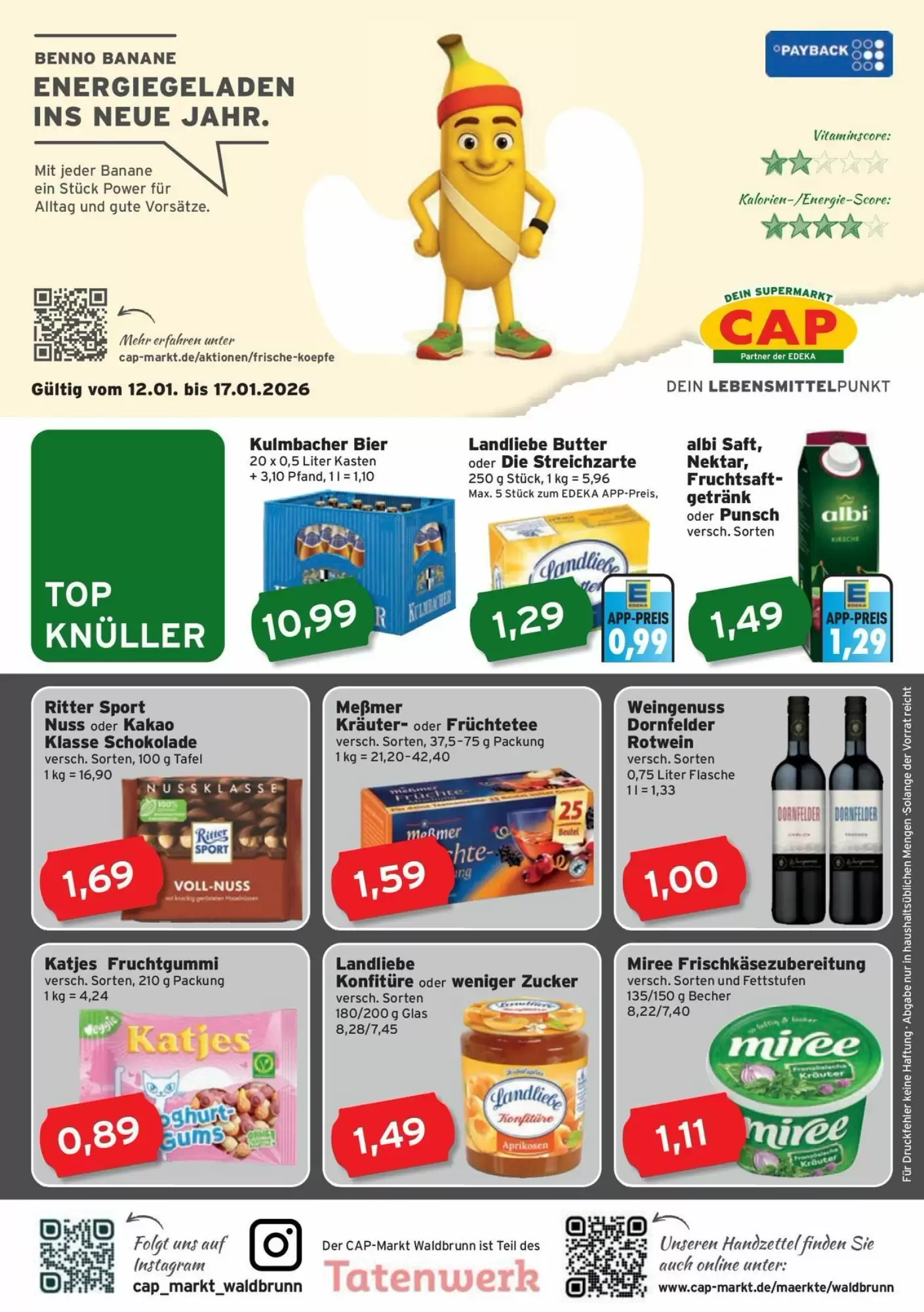CAP Markt Prospekt 12/01/2026 – 17/01/2026
