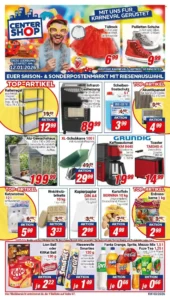 CENTERSHOP Prospekt 12/01/2026 – 17/01/2026