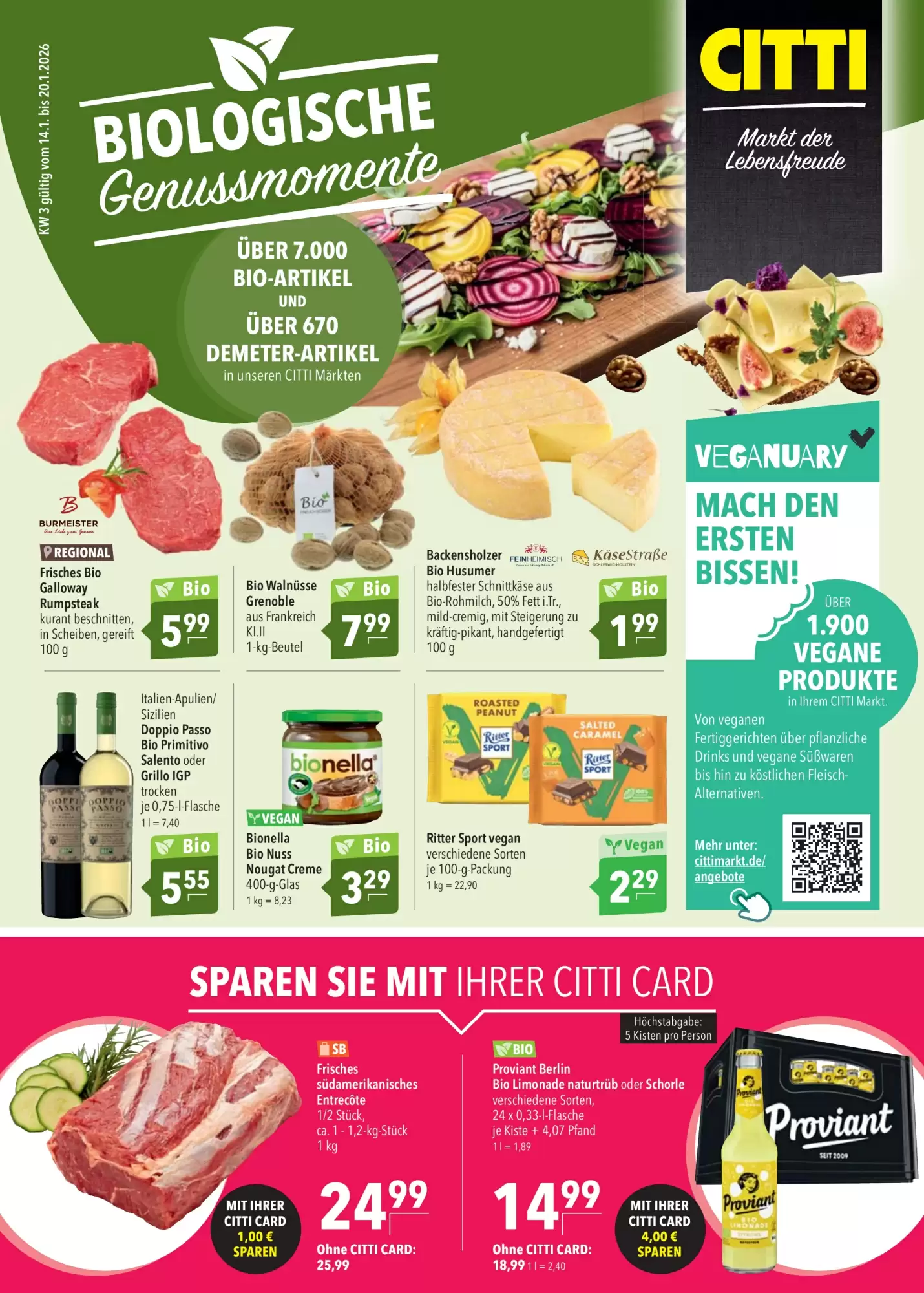 CITTI Markt Prospekt 14/01/2026 – 20/01/2026