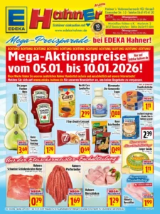 EDEKA Hahner Prospekt 05/01/2026 – 10/01/2026