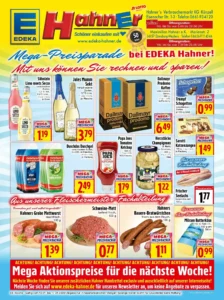 EDEKA Hahner Prospekt 12/01/2026 – 17/01/2026