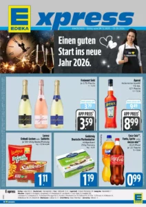 Edeka Xpress Prospekt 28/12/2025 – 03/01/2026
