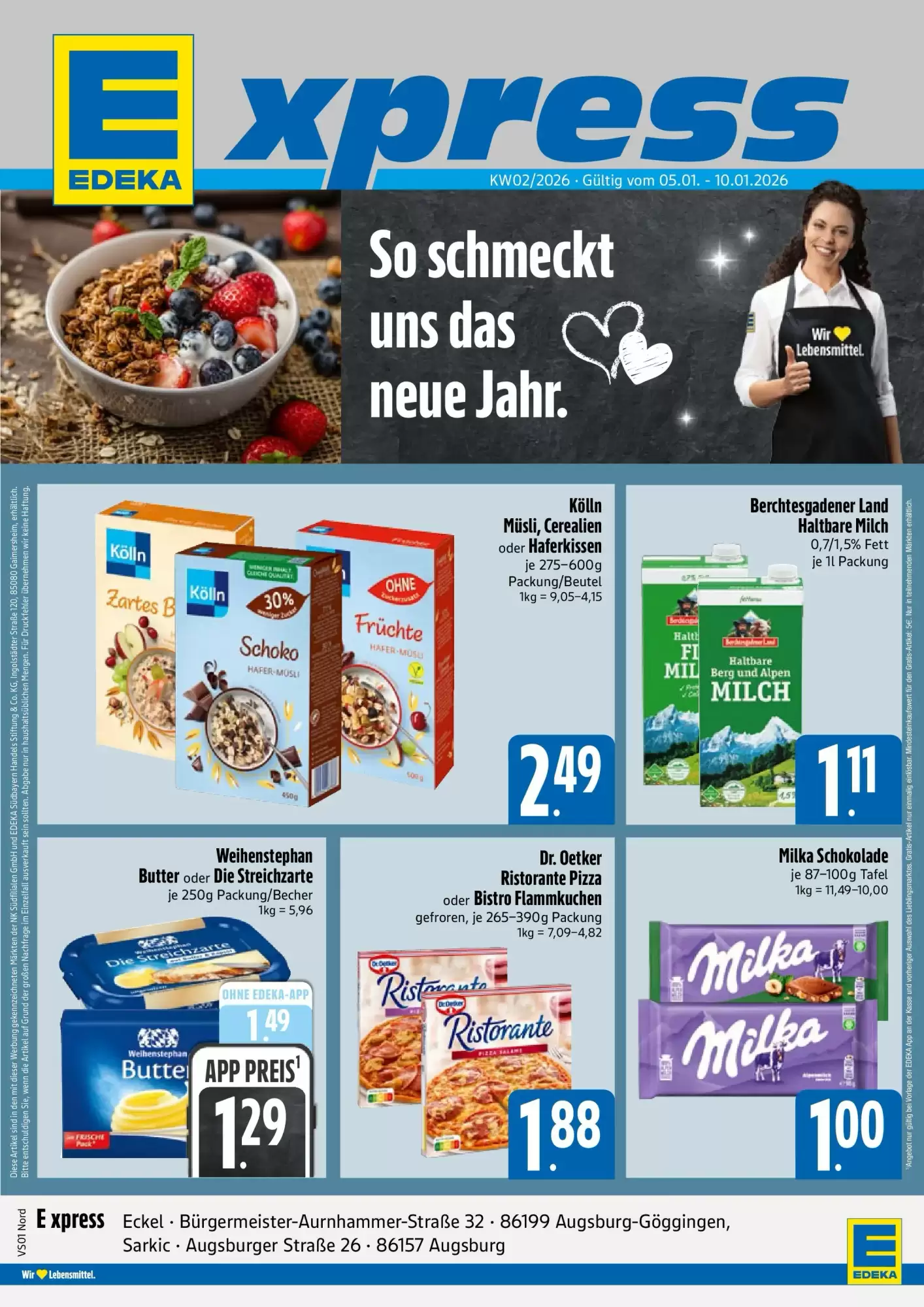 Edeka Xpress Prospekt 05/01/2026 – 10/01/2026