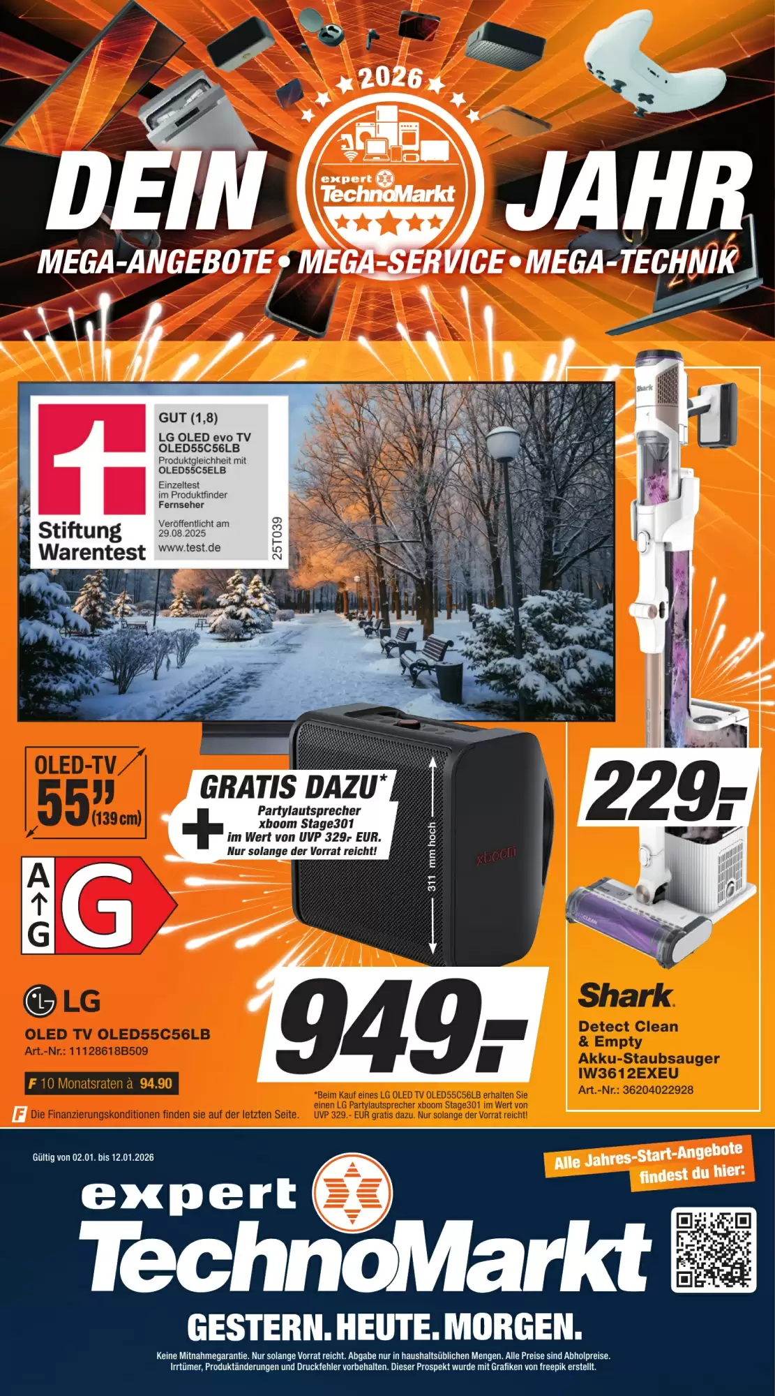 Expert Technomarkt Prospekt 07/01/2026 – 12/01/2026