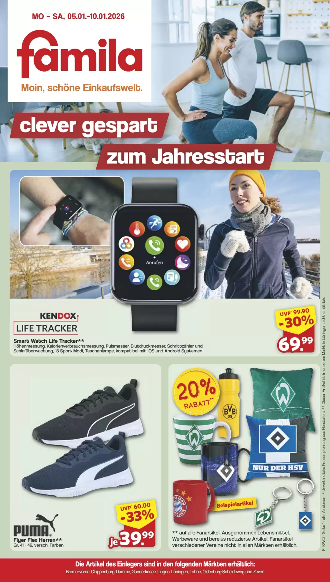 Famila Nord West Prospekt 05/01/2026 – 10/01/2026
