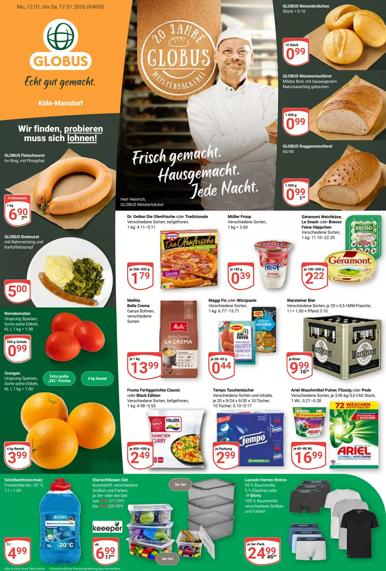 Globus Prospekt 12/01/2026 – 17/01/2026