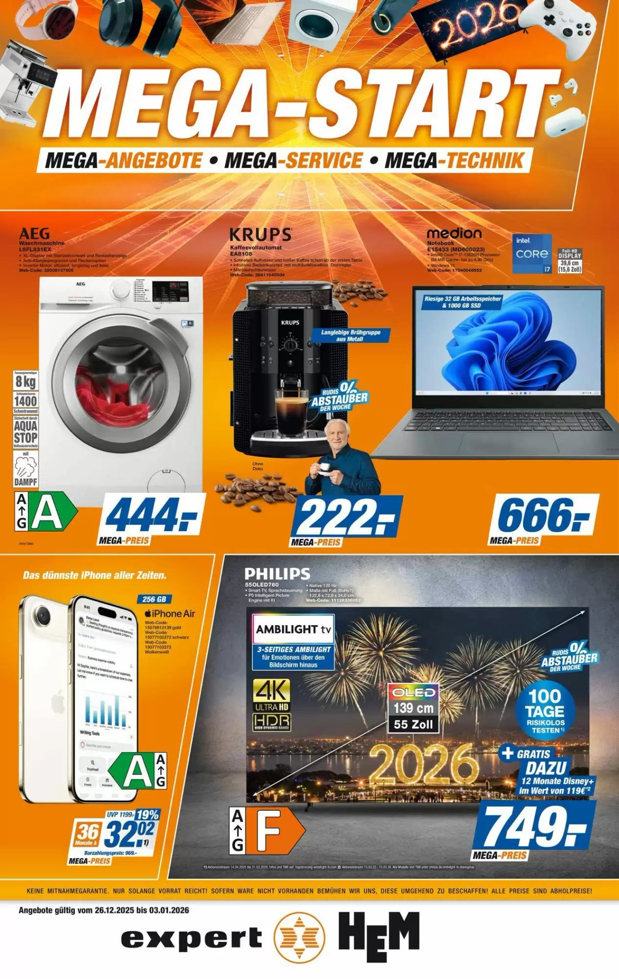 HEM Expert Prospekt 26/12/2025 – 03/01/2026