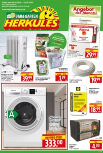 Herkules Baumarkt Prospekt 05/01/2026 – 10/01/2026