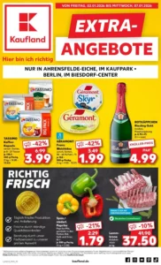 Kaufland Prospekt 02/01/2026 – 07/01/2026