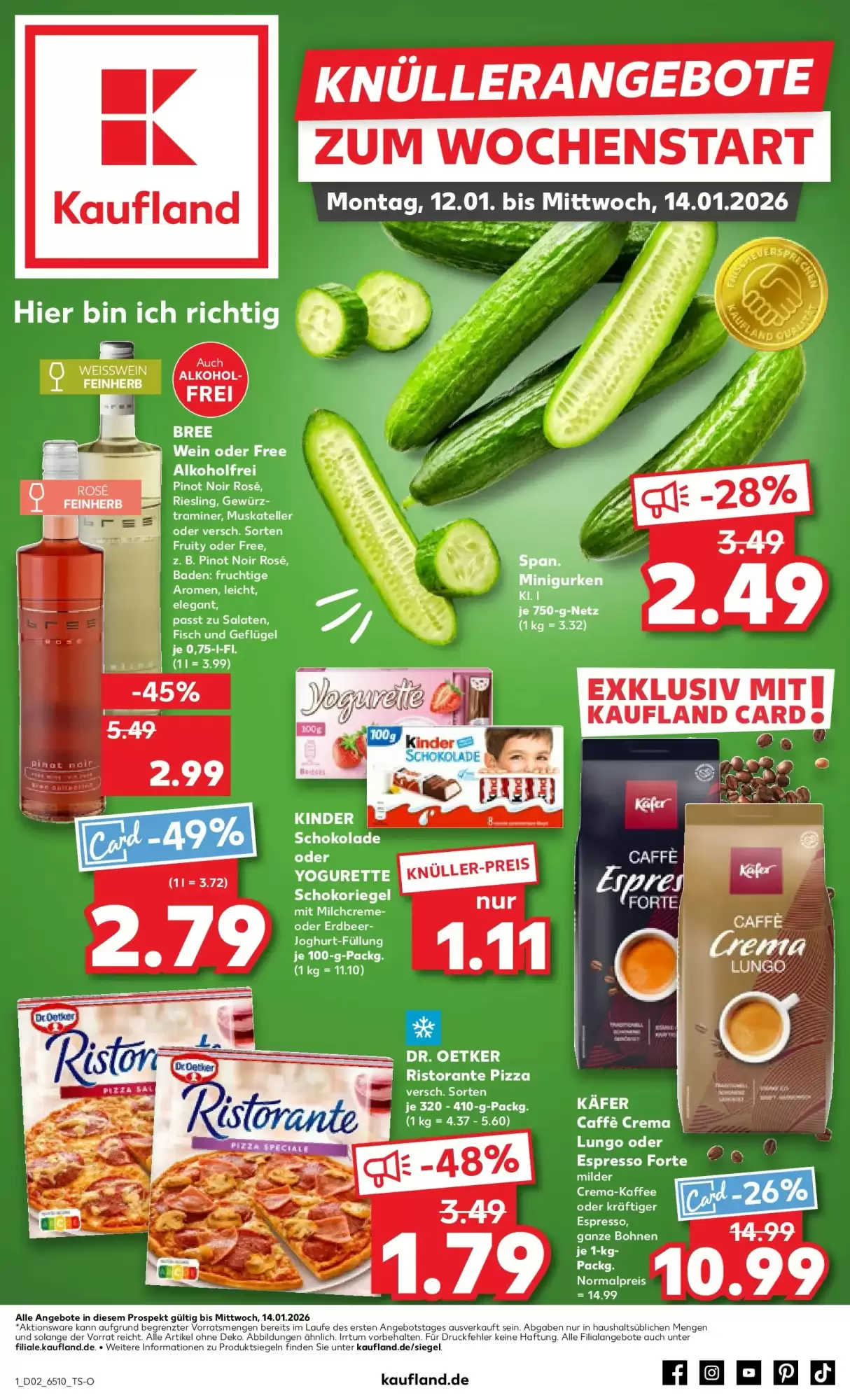 Kaufland Prospekt 11/01/2026 – 14/01/2026