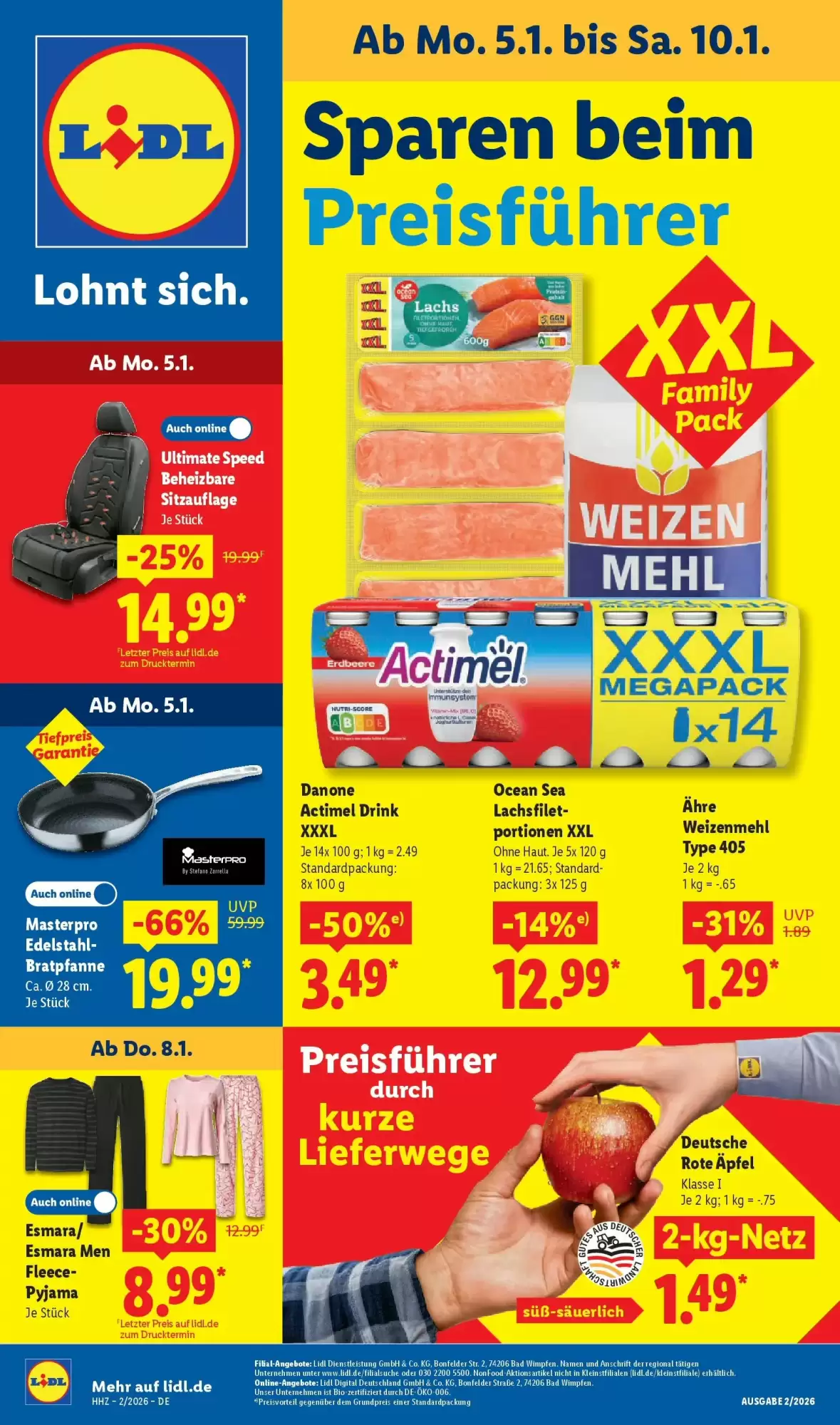 Lidl Prospekt 05/01/2026 – 10/01/2026