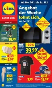 Lidl Prospekt 26/01/2026 – 31/01/2026