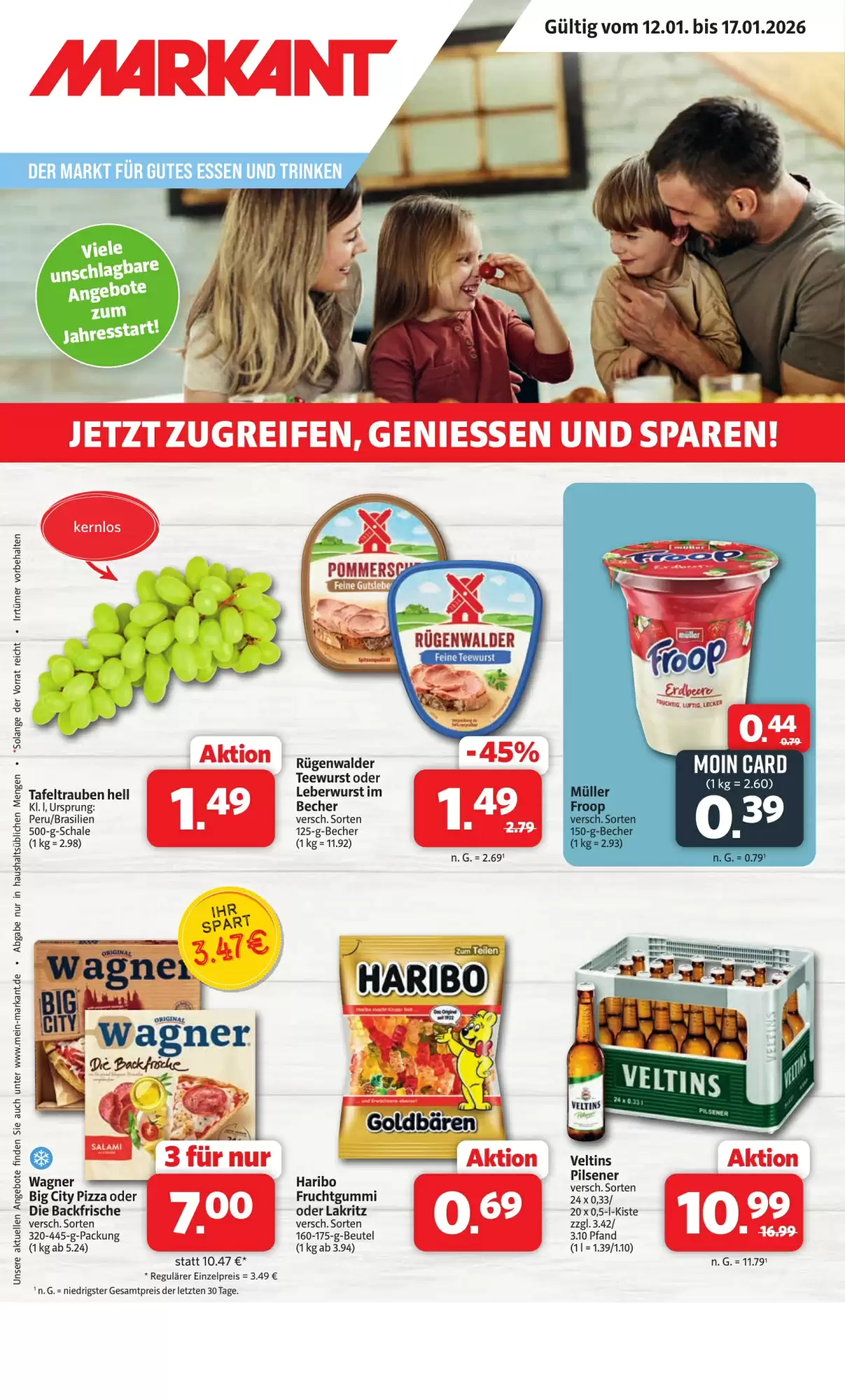 Markant Markt Prospekt 12/01/2026 – 17/01/2026