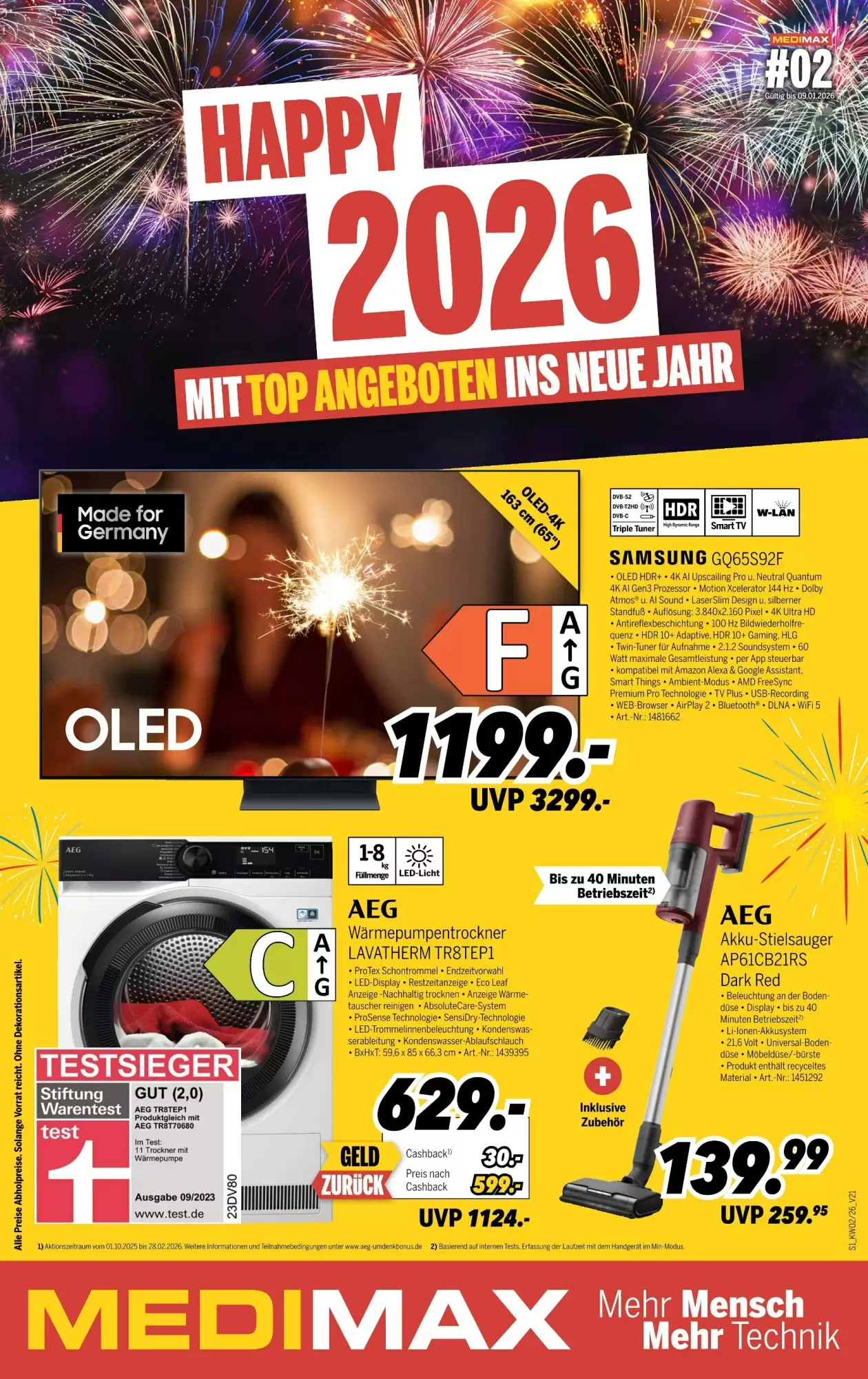 MEDIMAX Prospekt 02/01/2026 – 09/01/2026