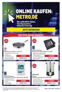 METRO Prospekt 28/12/2025 – 03/01/2026