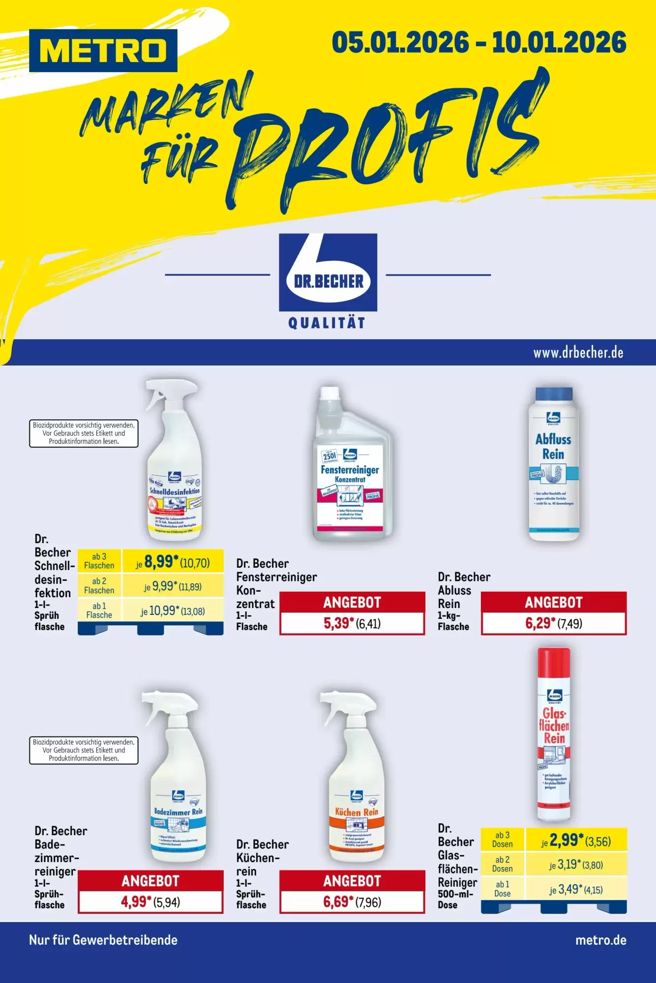 METRO Prospekt 05/01/2026 – 11/01/2026