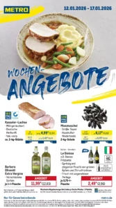 METRO Prospekt 12/01/2026 – 17/01/2026