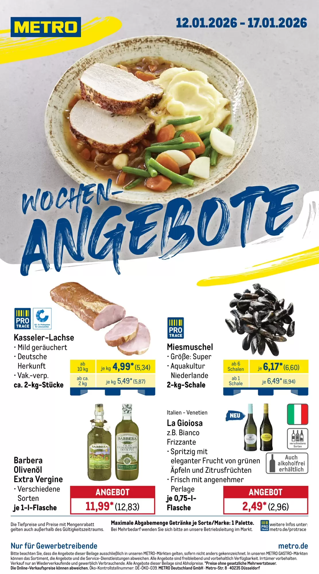 METRO Prospekt 12/01/2026 – 17/01/2026