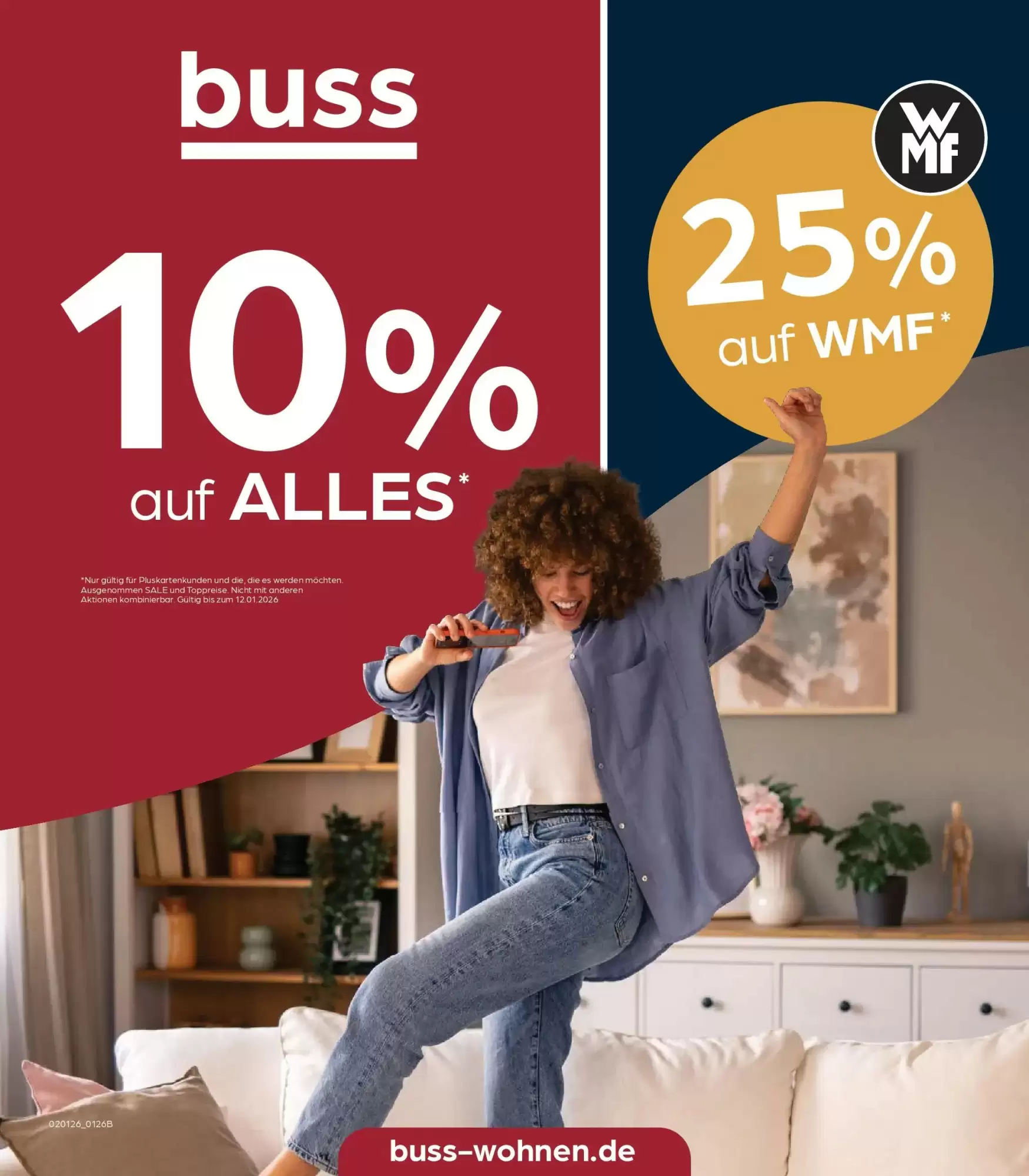 M&ouml;bel Buss Prospekt 01/01/2026 – 12/01/2026