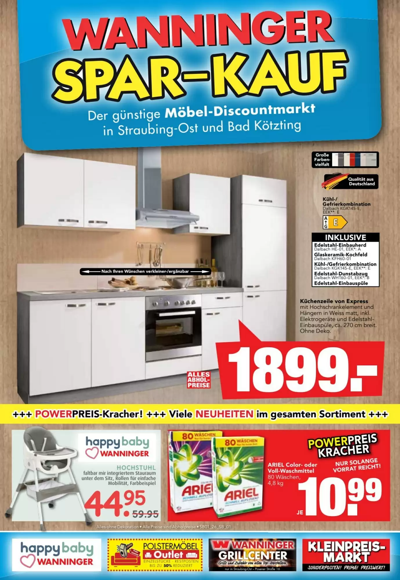 M&ouml;bel Wanninger Prospekt 05/01/2026 – 17/01/2026