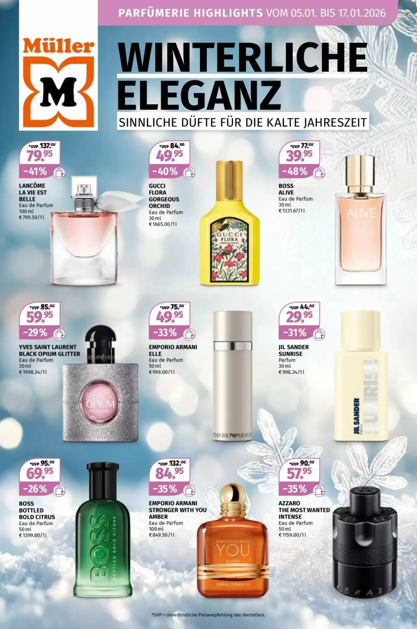 M&uuml;ller Prospekt 05/01/2026 – 17/01/2026
