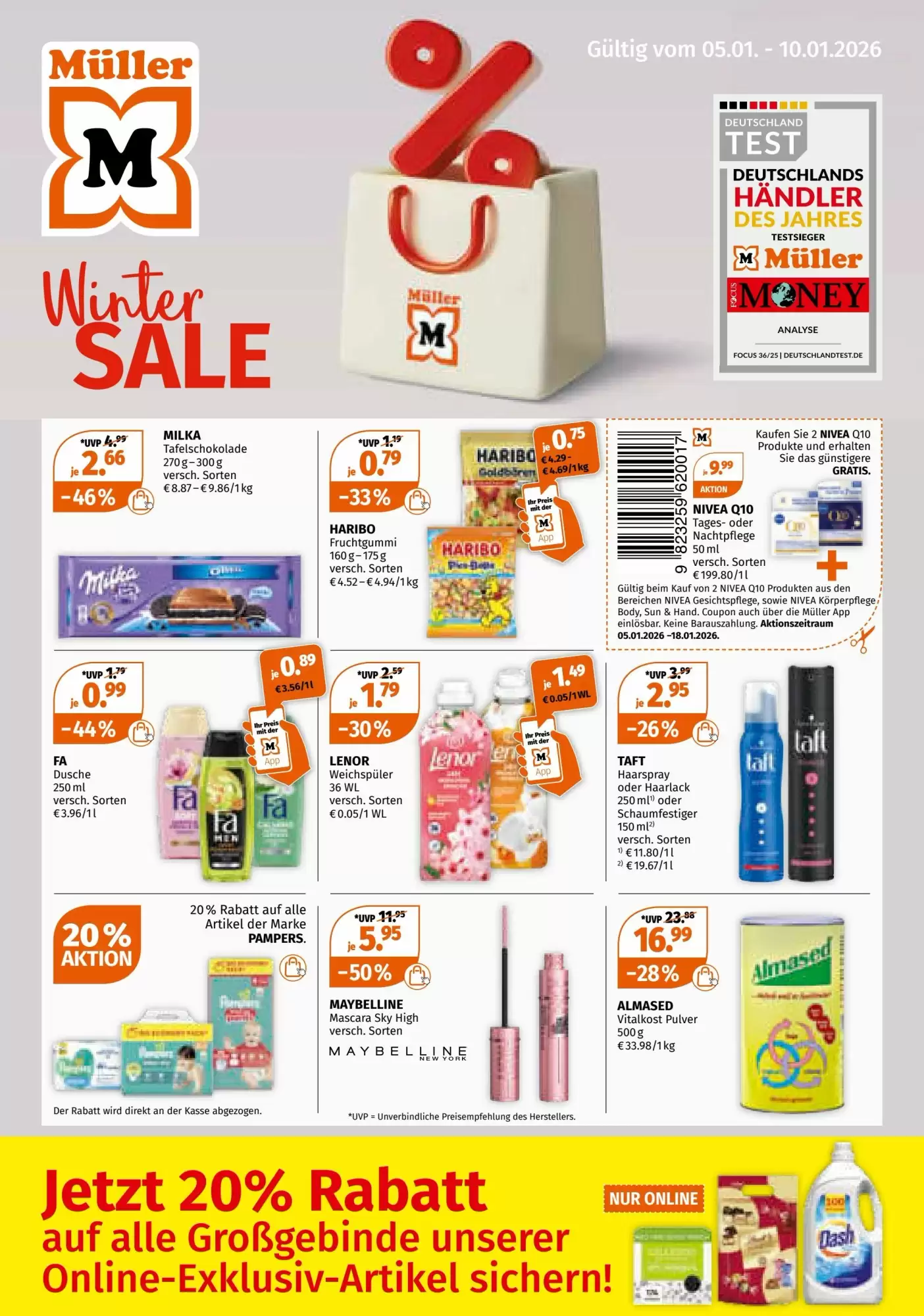 M&uuml;ller Prospekt 05/01/2026 – 10/01/2026