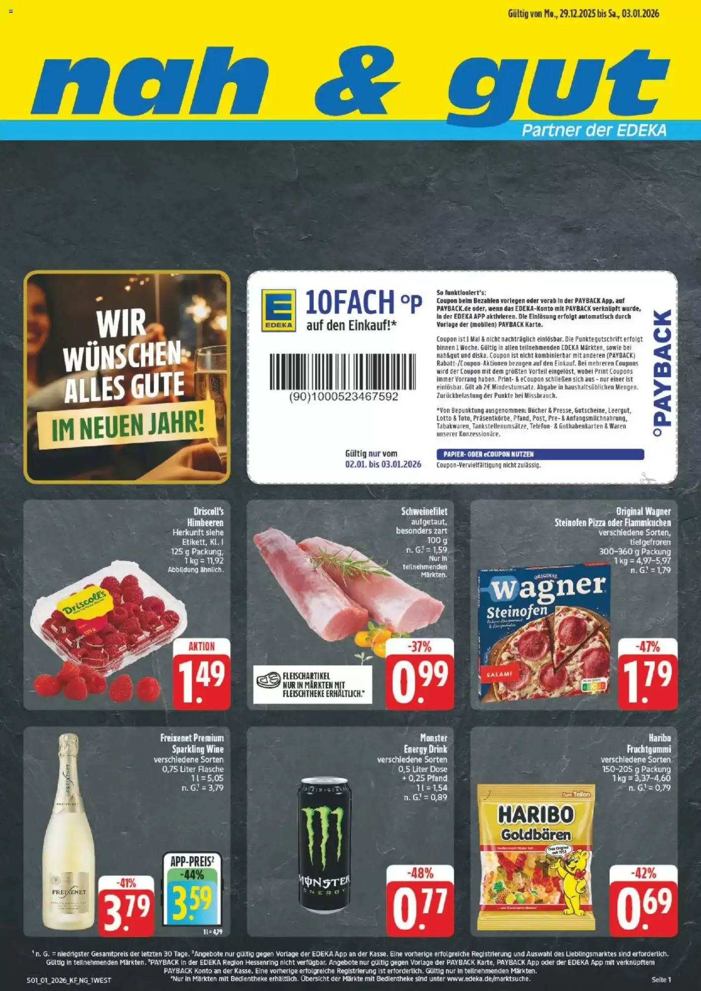 Nah & gut Prospekt 29/12/2025 – 03/01/2026