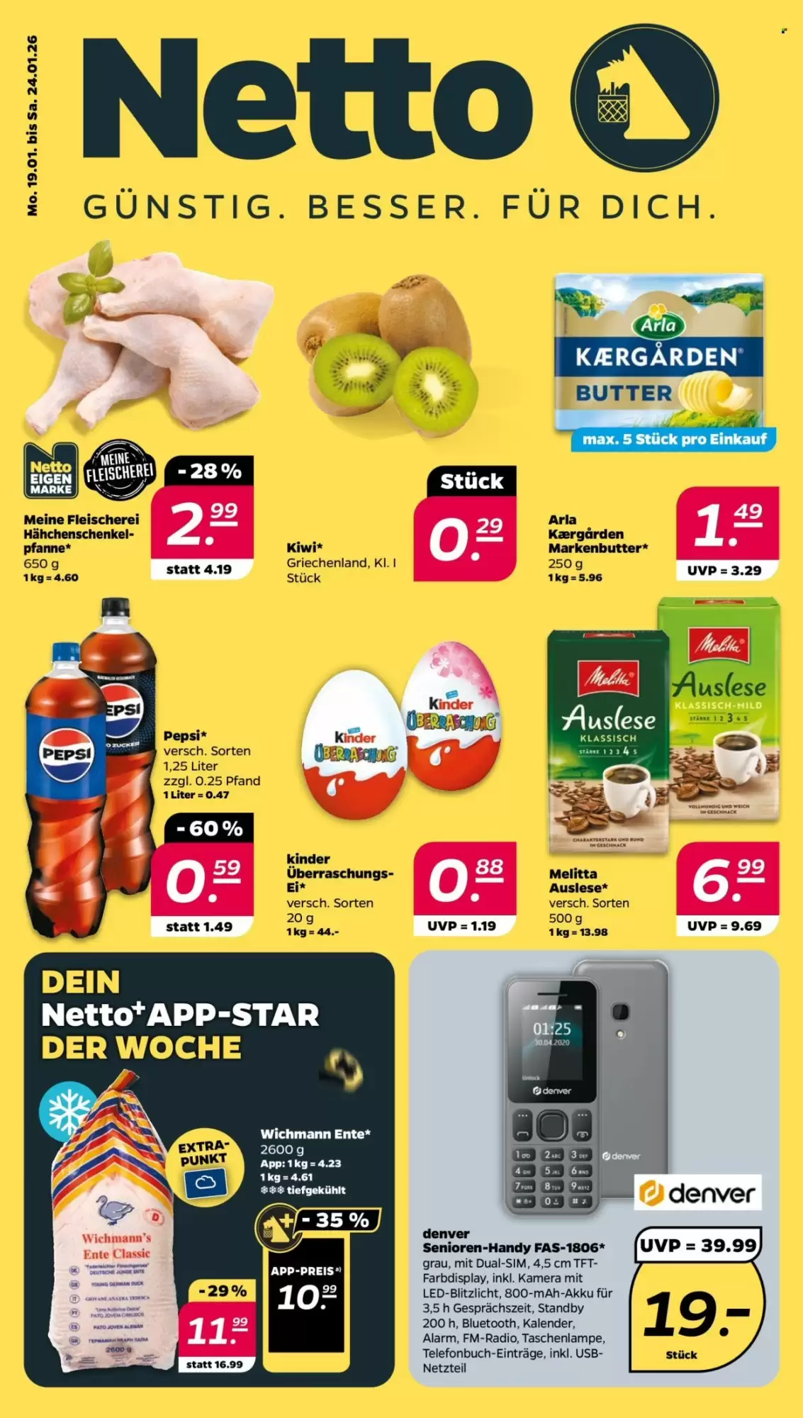 NETTO Prospekt 19/01/2026 – 24/01/2026