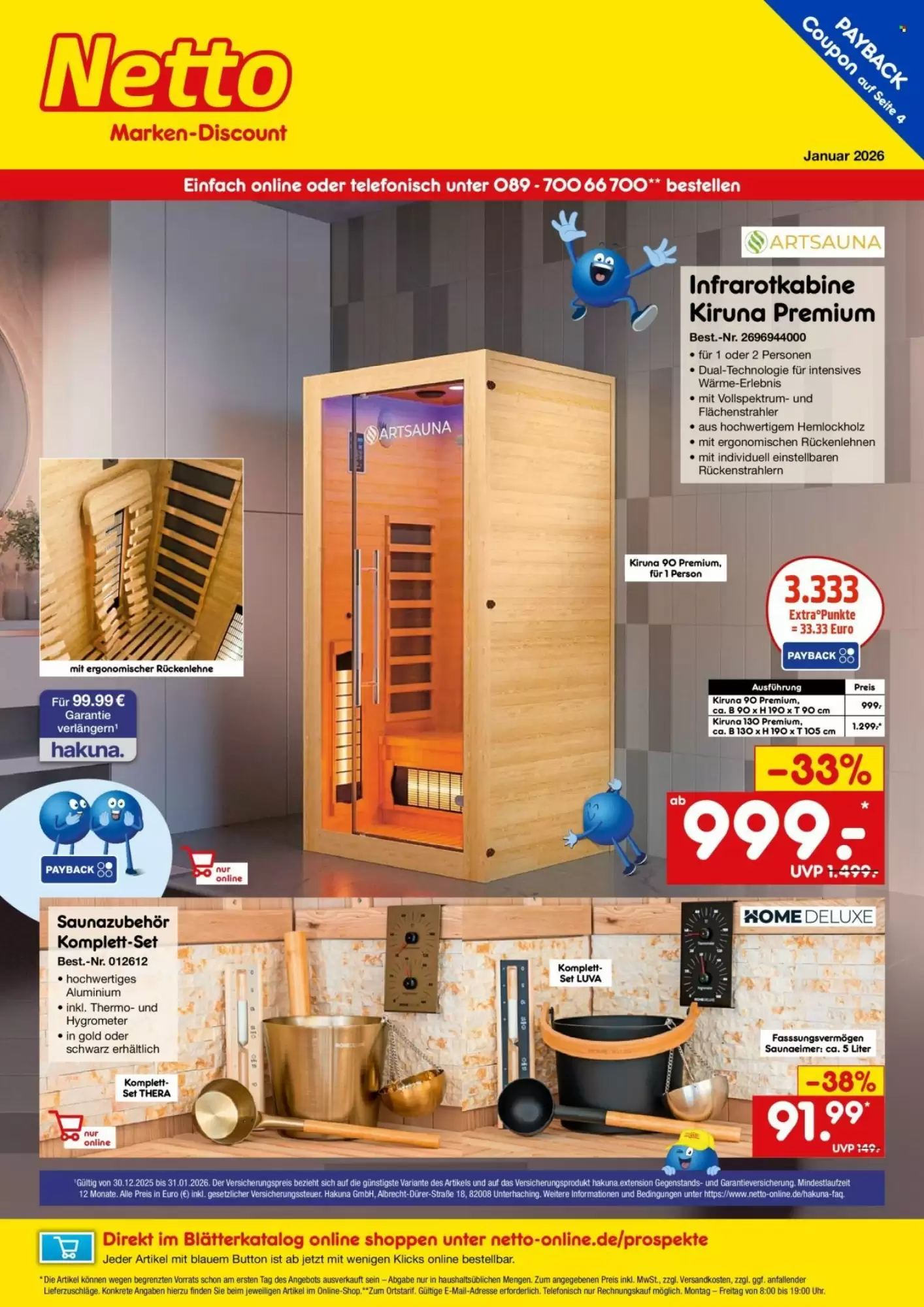 Netto Marken-Discount Prospekt 30/12/2025 – 31/01/2026