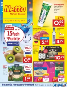 Netto Marken-Discount Prospekt 05/01/2026 – 10/01/2026