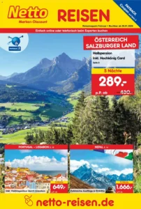 Netto Reisen Prospekt 29/01/2026 – 28/02/2026