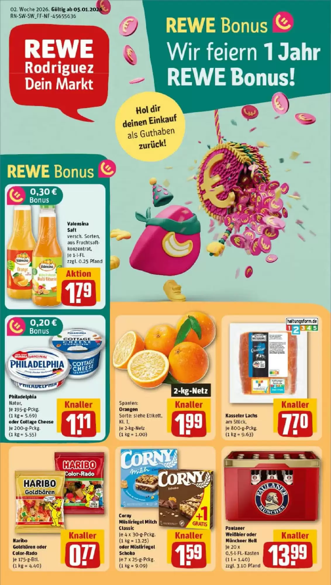 REWE Prospekt 05/01/2026 – 10/01/2026