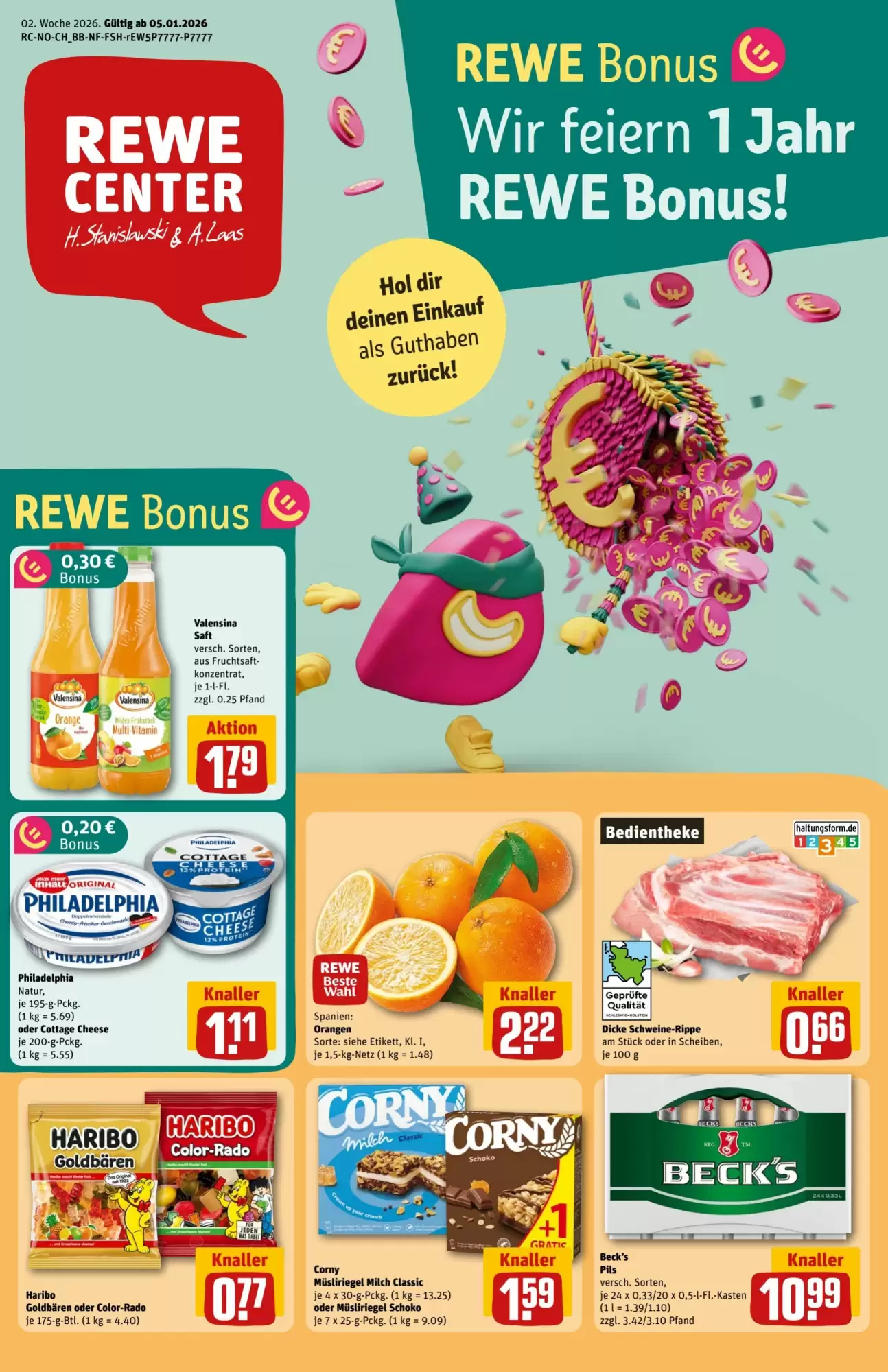 REWE Center Prospekt 05/01/2026 – 11/01/2026
